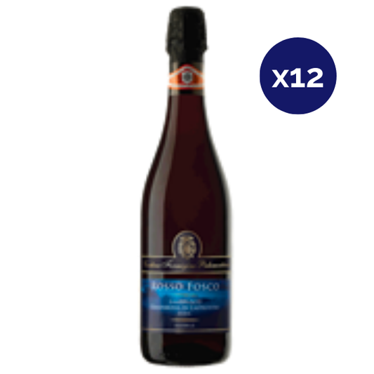 Rosso Fosco - Caja 12 - Rosso Fosco - Espumante - Lambrusco