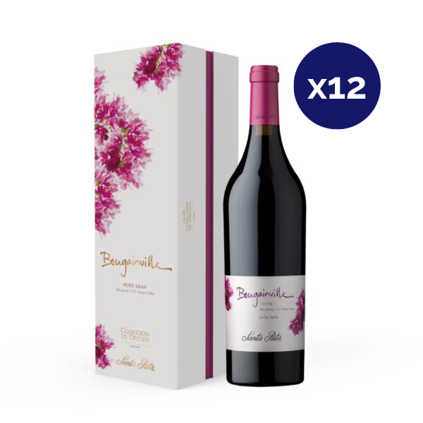 Santa Rita - Caja 12 - Bougainville - Icono - Petit Syrah