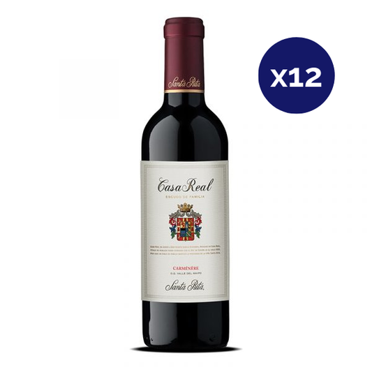 Santa Rita - Caja 12 - Casa Real Escudo de Familia - Gran Reserva - Carmenere