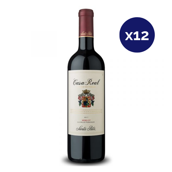 Santa Rita - Caja 12 - Casa Real Escudo de Familia - Gran Reserva - Merlot