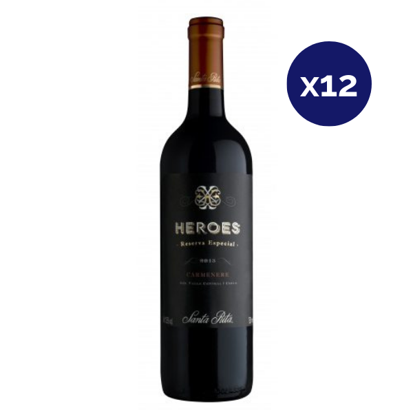 Santa Rita - Caja 12 - Heroes Reserva Especial - Reserva - Carmenere