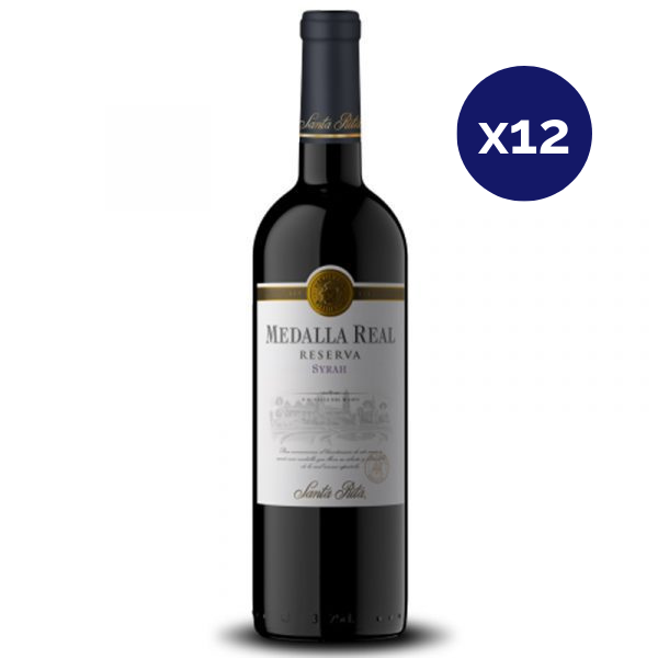 Santa Rita - Caja 12 - Medalla Real - Reserva - Syrah