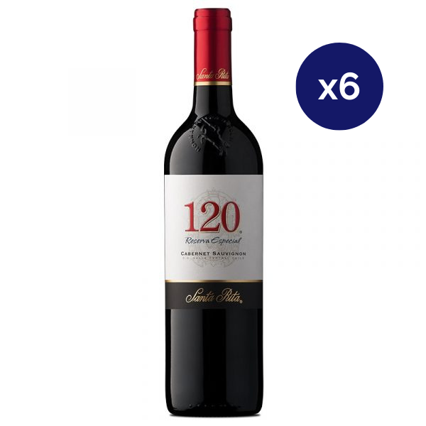 Santa Rita - Caja 6 - 120 Reserva Especial - Reserva - Cabernet Sauvignon