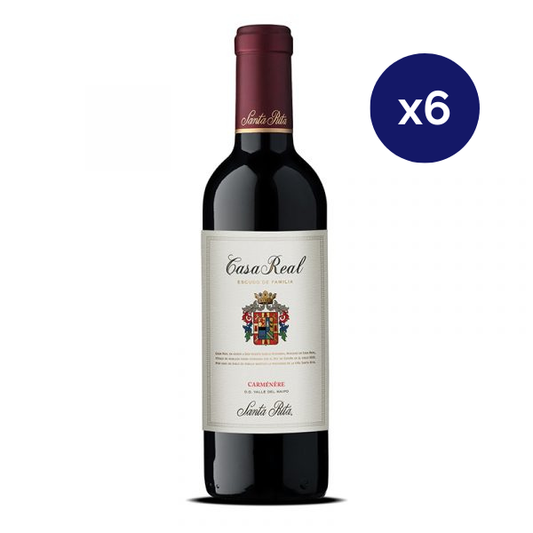 Santa Rita - Caja 6 - Casa Real Escudo de Familia - Gran Reserva - Carmenere