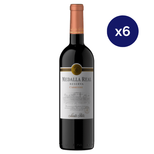 Santa Rita - Caja 6 - Medalla Real - Reserva - Carmenere