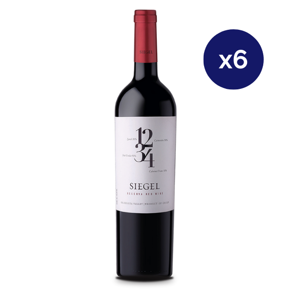 Siegel - Caja 6 - 1234 - Gran Reserva - Red Blend