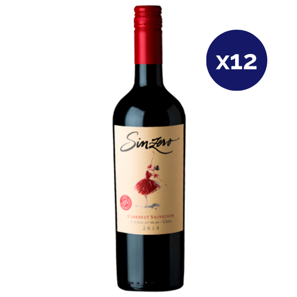 Sinzero - Caja 12 - Sinzero - Sin Alcohol - Cabernet Sauvignon