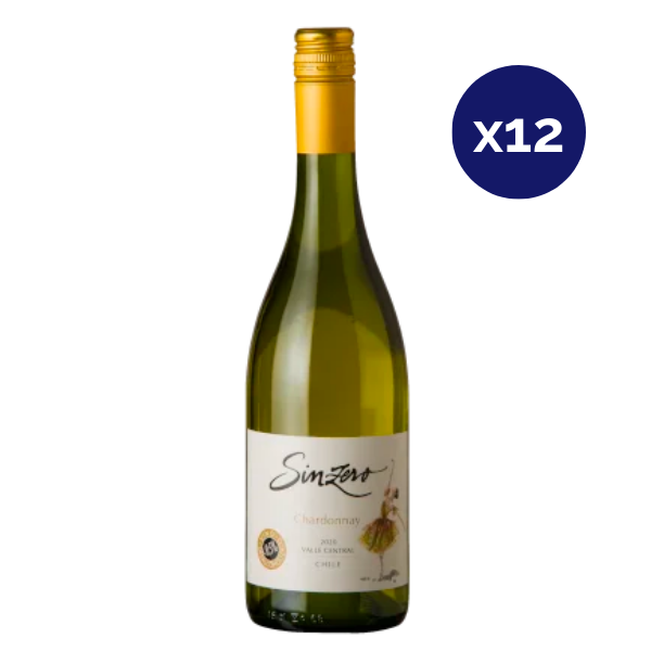 Sinzero - Caja 12 - Sinzero - Sin Alcohol - Chardonnay