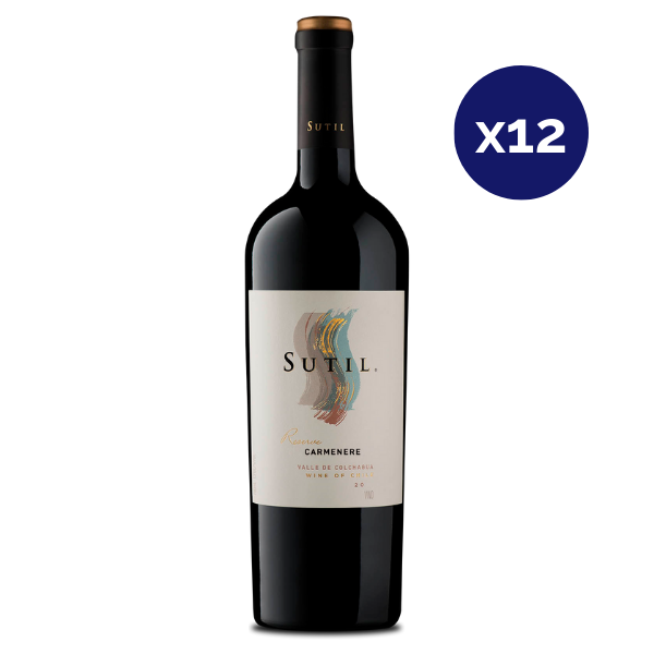 Sutil - Caja 12 - Sutil - Reserva - Carmenere