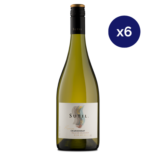 Sutil - Caja 6 - Sutil - Reserva - Chardonnay