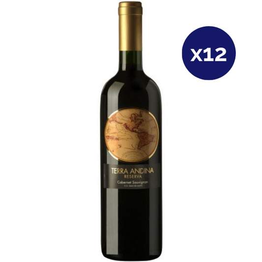 Terra Andina - Caja 12 - Terra Andina - Reserva - Cabernet Sauvignon