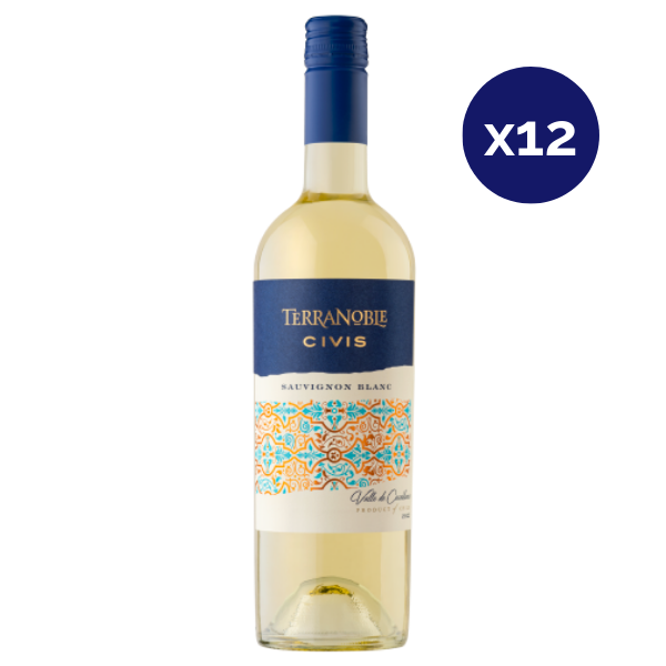 Terra Noble - Caja 12 - Civis - Reserva - Sauvignon Blanc