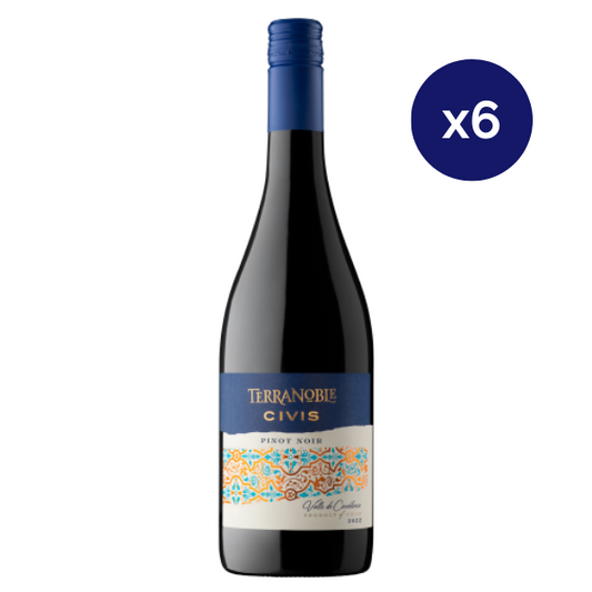 Terra Noble - Caja 6 - Civis - Reserva - Pinot Noir