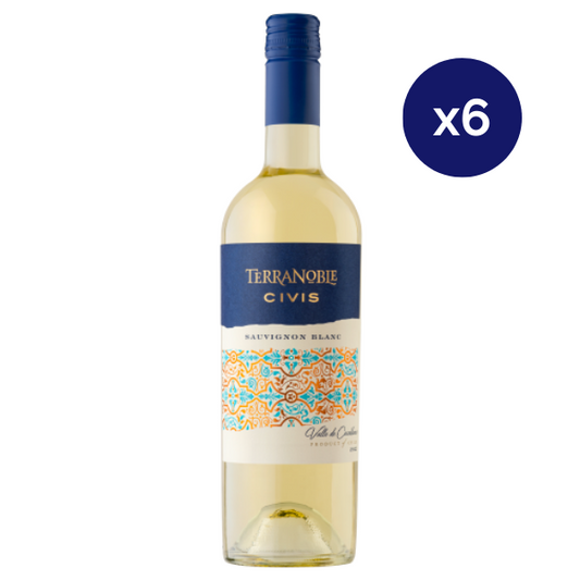 Terra Noble - Caja 6 - Civis - Reserva - Sauvignon Blanc