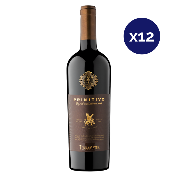 Terramater - Caja 12 - Primitivo - Super Premium - Zinfandel