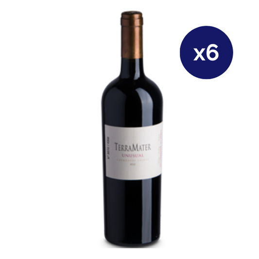 Terramater - Caja 6 - Unusual - Super Premium - Cabernet Sauvignon / Zinfandel / Shiraz