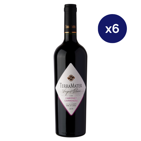 Terramater - Caja 6 - Vineyard Reserve - Reserva - Cabernet Sauvignon / Carmenere