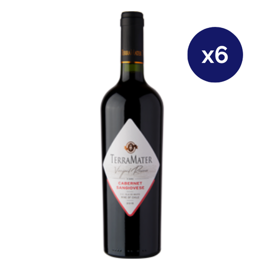 Terramater - Caja 6 - Vineyard Reserve - Reserva - Cabernet Sauvignon / Sangiovese