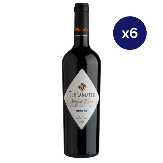 Terramater - Caja 6 - Vineyard Reserve - Reserva - Merlot