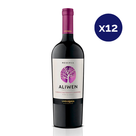 Undurraga - Caja 12 - Aliwen - Reserva - Cabernet Sauvignon / Carmenere