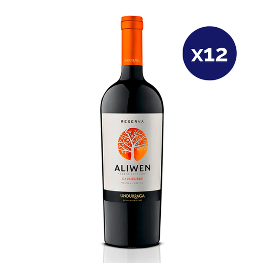 Undurraga - Caja 12 - Aliwen - Reserva - Carmenere