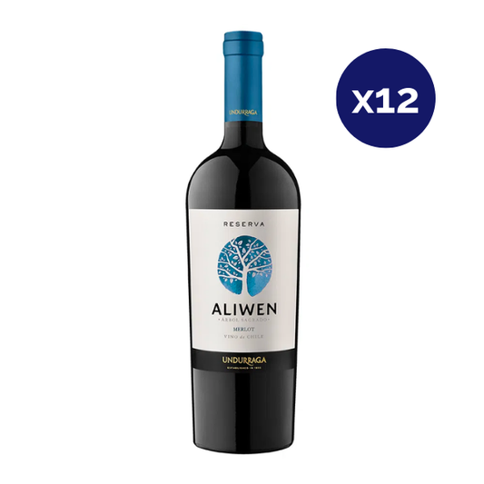 Undurraga - Caja 12 - Aliwen - Reserva - Merlot