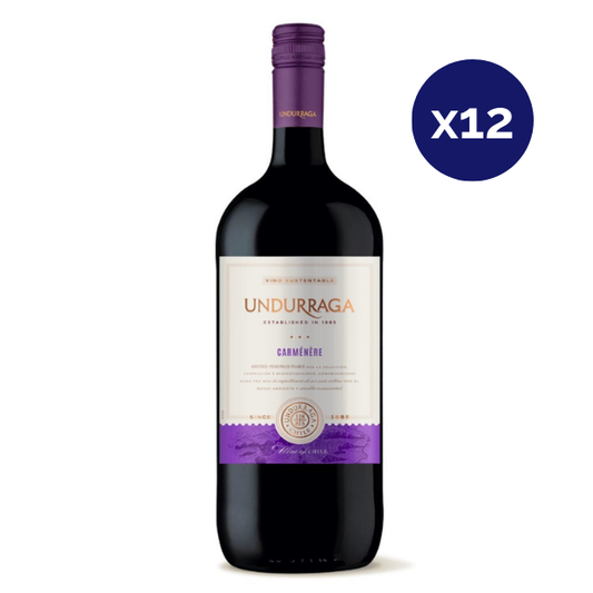 Undurraga - Caja 12 - Botellon - Varietal - Carmenere