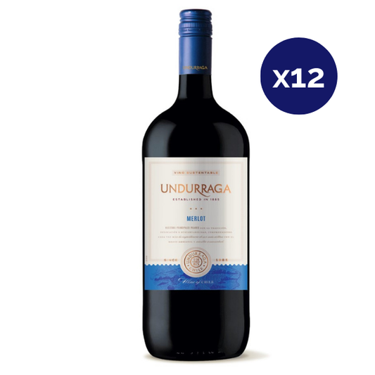 Undurraga - Caja 12 - Botellon - Varietal - Merlot