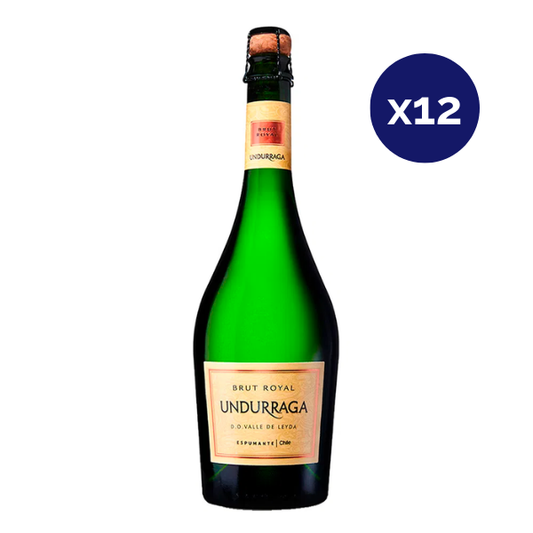 Undurraga Espumante - Caja 12 - Undurraga Alta Gama - Espumante - Brut Royal