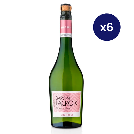 Undurraga Espumante - Caja 6 - Baron Lacroix - Espumante - Espumante Rose