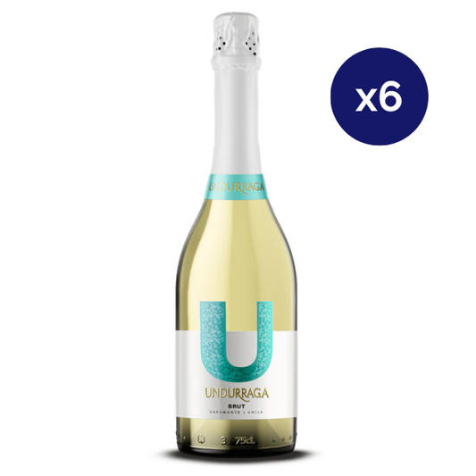 Undurraga Espumante - Caja 6 - U Sparling - Espumante - Brut