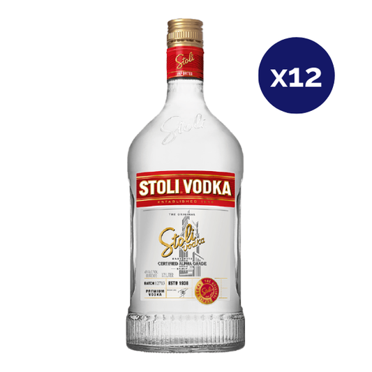 Vodka - Stolichnaya - Caja 12 - Stolichnaya - 1750cc