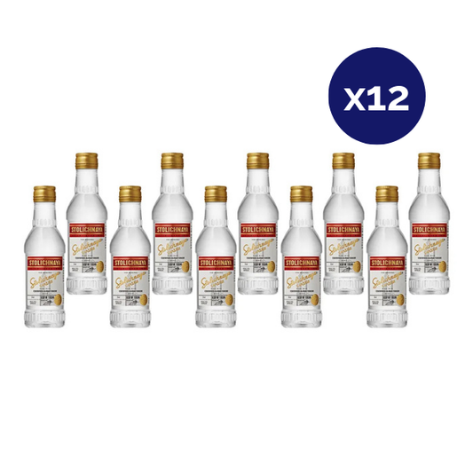 Vodka - Stolichnaya - Caja 12 - Stolichnaya x 10 - 50cc