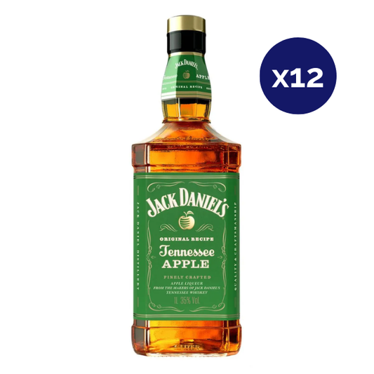 Whiskey - Jack Daniels - Caja 12 - Apple - 1000cc