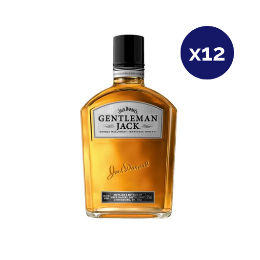 Whiskey - Jack Daniels - Caja 12 - Gentleman - 375cc