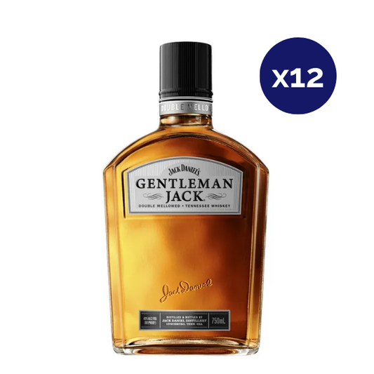 Whiskey - Jack Daniels - Caja 12 - Gentleman - 750cc