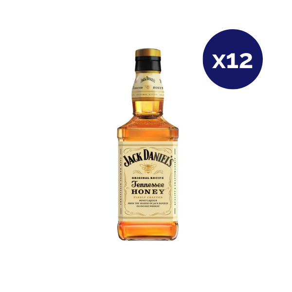 Whiskey - Jack Daniels - Caja 12 - Honey - 375cc