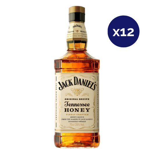 Whiskey - Jack Daniels - Caja 12 - Honey - 750cc