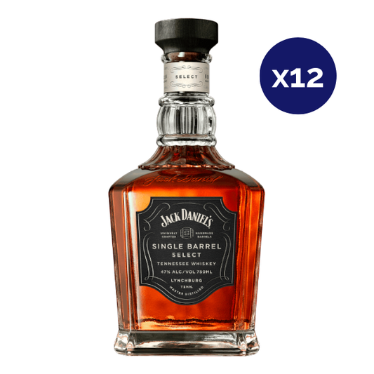 Whiskey - Jack Daniels - Caja 12 - Single Barrel - 750cc