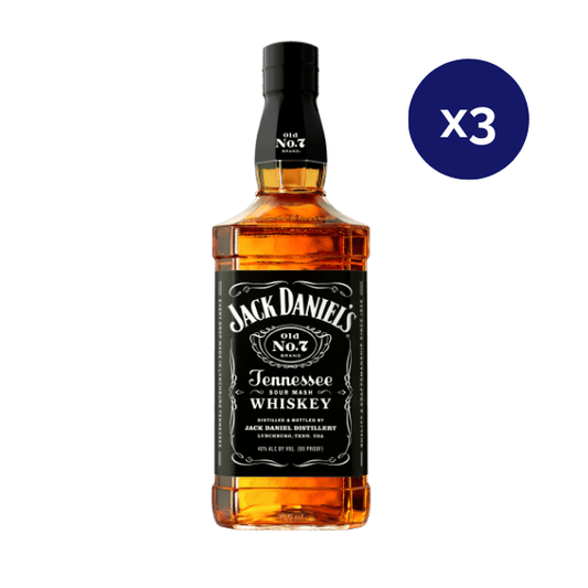 Whiskey - Jack Daniels - Caja 3 - Old N7 - 750cc